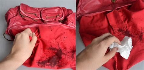 how to remove ink stain from canvas bag